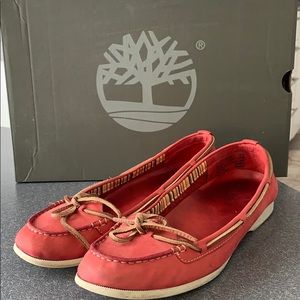 Red Timberland Flats